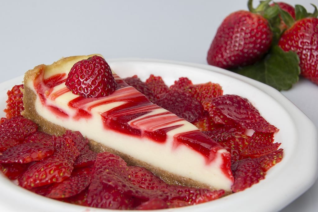 cheese cake platter