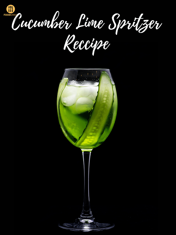Cucumber Lime Spritzer Mocktail