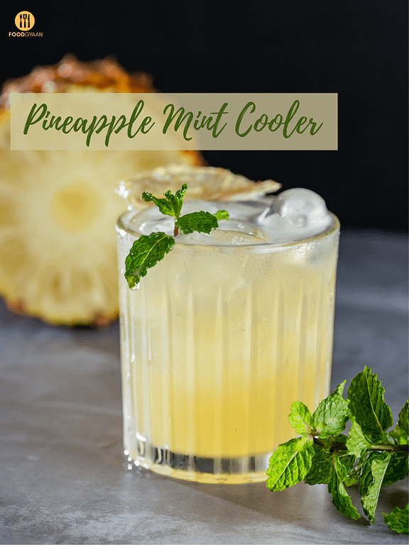 Pineapple Mint Cooler Mocktail