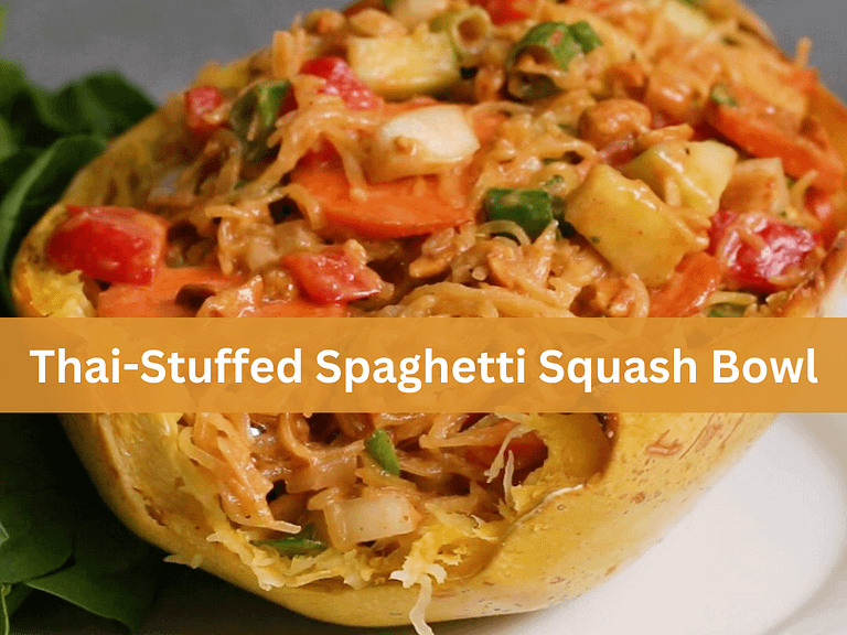 Thai-Stuffed Spaghetti Squash 
